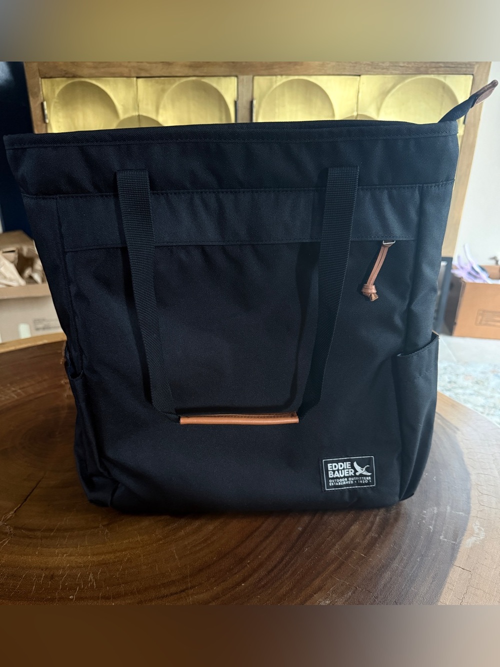 NWOT - Eddie Bauer Bygone Recycled Backpack Tote